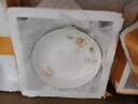 琉皓景德鎮(zhèn)釉下彩陶瓷碗飯碗健康中式小清新可微波餐具加厚防燙米飯碗 6碗4盤(4.5碗+7盤) 曬單實拍圖