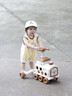 班迪萌（BANDIMENG）嬰兒學(xué)步車手推車小火車0-1-3歲寶寶玩具新生兒見面禮實用禮物 五合一學(xué)步車[噴霧火車+鈴聲]禮盒 防o型腿嬰兒2025款防側(cè)翻一歲男女孩早教周歲禮物 曬單實拍圖