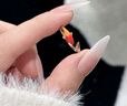 沫蘭輕奢S925銀戒指女鴻運(yùn)錦鯉時尚單戒子生日七夕情人節(jié)禮物送女友 曬單實(shí)拍圖