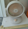 美的（Midea）【小型風(fēng)扇】輕音臺式桌面空氣循環(huán)扇家用柔風(fēng)電風(fēng)扇宿舍辦公迷你臺扇落地扇空調(diào)伴侶 GAF18AD 曬單實(shí)拍圖