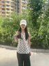 MMOPTOP戶外百搭男女硬頂鴨舌帽金線刺繡純棉夏棒球帽休閑帽子秋季 曬單實(shí)拍圖