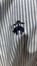布克兄弟（BrooksBrothers）男士春秋牛津紡扣結領(lǐng)logo休閑襯衫 B976-藍色條紋 L 曬單實(shí)拍圖