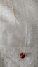 中國黃金（CHINA GOLD）18K金紅瑪瑙項(xiàng)鏈吊墜女款 總重：約2g 曬單實(shí)拍圖