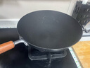 蘇泊爾（SUPOR）鐵鍋有鈦鐵不粘無涂層不粘鑄鐵炒鍋炒菜鍋燃?xì)怆姶艩t通用不粘鍋 【不粘鐵鍋推薦】3-5人 32cm 曬單實(shí)拍圖