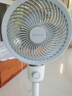 艾美特（AIRMATE）【小暴風(fēng)】空氣循環(huán)扇大風(fēng)量搖頭電風(fēng)扇家用臺式落地扇升級加高換氣輕音柔風(fēng)小風(fēng)扇 FA18-X115 曬單實拍圖