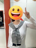 FOX.G披肩女薄款外搭氣質(zhì)2025新款媽媽生日禮物圍巾防曬方巾空調房披風(fēng) 黑色粗條紋針織毛線(xiàn)小披肩 曬單實(shí)拍圖