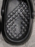 斯凱奇（Skechers）洞洞鞋女士夏季透氣戶外沙灘鞋休閑涼拖鞋111514 全黑色/BBK 36 曬單實拍圖