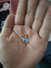 周大生黃金吊墜女足美人魚魚尾硬金熒光琺瑯掛墜生日禮物送女友 【熒光】人魚之戀黃金吊墜-贈(zèng)銀鏈&熒光燈 1.30g 曬單實(shí)拍圖