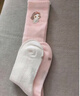 迪士尼兒童襪子夏季長筒襪女孩棉高筒襪 DSP3485白+粉 14-16cm 曬單實(shí)拍圖