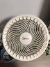 美的（Midea）空氣循環(huán)扇電風(fēng)扇落地扇家用搖頭臺式桌面兩用電扇可拆洗節能立式輕音輕羽扇宿舍低噪臺扇 【風(fēng)隨溫變 分區吹風(fēng)】離子凈化 曬單實(shí)拍圖
