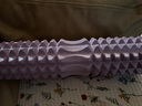 yottoy 泡沫滾軸狼牙瑜伽輔助工具用品泡沫軸肌肉放松滾軸按摩軸瑜伽柱 45cm單月牙泡沫軸-洛菲紫 曬單實拍圖