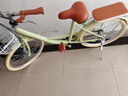 飛鴿兒童自行車中大童6-8-12-15歲中小學(xué)生男女孩腳踏車公主單車 小芭蕾 單速-青黃色-黃胎 22寸【身高140-160cm】約9-15歲 曬單實(shí)拍圖