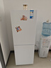美的（Midea）190/230冰箱雙開(kāi)門(mén) 兩門(mén)三門(mén)小戶(hù)型家用 租房宿舍冰箱 可冷藏冷凍 小巧不占地 小型白色 低溫補(bǔ)償 【兩門(mén)】MR-190E 曬單實(shí)拍圖