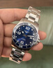 浪琴（LONGINES）男手表 康卡斯系列300米潛水防水陶瓷新款自動(dòng)機(jī)械男士鋼膠帶腕表 L3.781.4.96.6 陶瓷表圈藍(lán)41mm 曬單實(shí)拍圖