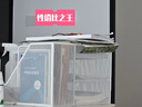 得力得力(deli)多功能金屬網(wǎng)材組合式文件框 書立桌面收納盒置物架帶筆筒 三層文件盤 PB103白  曬單實(shí)拍圖