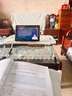 卓博床上電腦桌折疊桌子床上桌書桌學(xué)生宿舍學(xué)習(xí)桌CZ01圓腿卡槽杯托款 曬單實(shí)拍圖