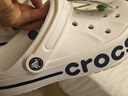 卡駱馳（crocs）洞洞鞋男女鞋貝雅卡駱班Clog休閑沙灘涼拖鞋 205089-126 M4W6 曬單實(shí)拍圖