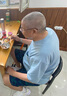 啄木鳥沙灘褲夏季男士寬松純棉五分褲潮流中褲休閑短褲男款外穿大花褲衩 10301/633黑藍(lán) 5XL 曬單實(shí)拍圖