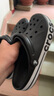 卡駱馳（crocs）洞洞鞋男鞋女鞋 25夏季新款運動鞋平底沙灘鞋透氣情侶涼鞋拖鞋子 貝雅卡駱班-純粹雅白-熱推款 43-44 (280mm) 曬單實拍圖