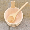 JENLER木桶木勺桑拿房專(zhuān)用小木桶水瓢勺子實(shí)木帶膽桑拿房汗蒸淋浴手提 木桶+木勺+內膽 曬單實(shí)拍圖