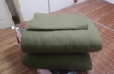 三五八五 學(xué)生軍訓(xùn)棉被子單人宿舍軍綠棉花褥子被褥熱熔被 4斤軍綠棉花被【150*200】 優(yōu)質(zhì)面料 曬單實拍圖