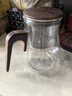 尚明飄逸杯高硼硅耐熱玻璃過(guò)濾沖泡茶壺茶水分離茶具功夫茶壺800ml 曬單實(shí)拍圖