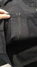 花國衫高端4S店馬甲工作服定制印logo車展會廣告宣傳活動防水工裝背心男 藏青色 L 曬單實拍圖