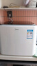 美的（Midea）2.5KG迷你波輪洗衣機全自動 MNB25V50E 二級能效 內(nèi)衣洗衣機小型嬰兒 95℃除菌螨 銀離子除菌 曬單實拍圖