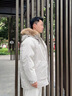 Teenie Weenie Men小熊男裝輕戶外風(fēng)三防可拆卸貉子毛輕盈派克羽絨服 淺卡其色 S 曬單實(shí)拍圖