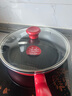 特福（Tefal）平底鍋家用牛排不粘煎鍋少油煙有鈦煎餅鍋電磁爐燃?xì)庠钔ㄓ?6cm 曬單實(shí)拍圖