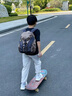 特步兒童背包男孩外出旅游雙肩包輕便超輕春游戶外旅行小學(xué)生書(shū)包 灰蘭色 曬單實(shí)拍圖