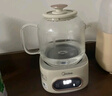 美的（Midea）花漾0膠水全玻璃全自動養(yǎng)生壺 多功能煮茶壺 母嬰燒水壺恒溫電熱水壺煮茶器花茶壺1.2L YS12B102 曬單實(shí)拍圖
