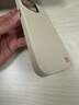EasyAcc適用蘋果15promax手機殼iphone14promax超薄磁吸真皮保護套15pro全包防摔散熱高端輕奢商務簡約款 【氣質(zhì)白】頭層牛皮 強磁吸附 細膩觸感 iPhone15 PRO M 曬單實拍圖