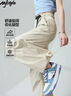 MJ STYLE機(jī)能工裝傘兵褲女2025夏季新款戶外機(jī)能運(yùn)動休閑防風(fēng)通勤百搭長褲 曬單實拍圖