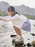 班尼路女童夏季套裝運(yùn)動(dòng)裙褲2025新款女孩涼感速干短袖洋氣短褲裙子夏裝 白BN花雨小兔X+紫BN蝴蝶結(jié)兔XS 110 【推薦體重30-37斤】 曬單實(shí)拍圖