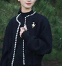 紀詩(shī)哲（GIEVSZHE）梅花胸針高檔女優(yōu)雅氣質(zhì)母貝奢侈高端品牌別針西裝生日禮物送女友 雅致珍珠梅花胸針 禮盒裝 曬單實(shí)拍圖