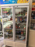 北極熊（BEIJIXIONG）展示柜冷藏柜冰柜商用飲料柜直冷風冷風直冷保鮮柜超市玻璃門冰箱立式啤酒柜 雙門下機直冷藍白款（688L） 曬單實拍圖