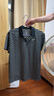 耐克（NIKE）官方NIKE DRI-FIT VICTORY 男子條紋速干高爾夫翻領(lǐng)T恤DH0830 010黑/白 L 曬單實(shí)拍圖