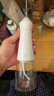 京東京造沖牙器便攜式配2噴嘴 300ML大水箱洗牙器水牙線(xiàn)潔牙器沖洗器牙齒清潔器正畸預(yù)防牙結(jié)石生日禮物女 曬單實(shí)拍圖