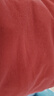 真維斯（JEANSWEST）簡(jiǎn)約風(fēng)t恤女夏季韓版緊身顯瘦方領(lǐng)短款短袖女裝休閑百搭半袖小衫 酒紅 貓咪白_K XL 曬單實(shí)拍圖