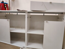 宜家（IKEA）VIHALS維哈斯餐邊柜簡(jiǎn)約現(xiàn)代儲(chǔ)物柜子收納柜北歐風(fēng)客廳用 白色 曬單實(shí)拍圖
