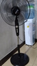 志高（CHIGO）電風扇落地扇家用臺式夏天小宿舍遙控立式搖頭工業(yè)大風力電扇 16英寸機械五葉三檔定時1.7米線 曬單實拍圖