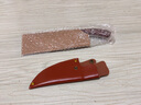 楚家刀剔骨專用刀手工鍛打剝皮刀屠夫?qū)Ｓ锰旯堑敦i肉分割小尖刀屠宰刀 曬單實拍圖