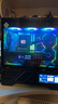 瓦爾基里（VALKYRIE）VK03-M BLACK 黑色 M-ATX 游戲電腦臺(tái)式機(jī)箱 支持360水冷 6.2吋觸摸屏 曲面玻璃270°海景房 曬單實(shí)拍圖