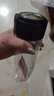 【京東物流】高硼硅雙層玻璃杯大容量泡茶杯耐高溫加厚水杯茶杯 隱形提環(huán)黑色玻璃杯 300ml 1只 曬單實拍圖