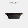 蔻馳（COACH）【七夕禮物】男士經(jīng)典標志LEAGUE腰包 木炭灰色 經(jīng)典標識 曬單實(shí)拍圖