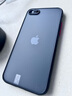 今舞 適用蘋果8手機(jī)殼iphone7/8plus保護(hù)套se2硅膠se3全包軟邊防摔硬殼磨砂男女款潮牌 蘋果7/8/SE2/SE3-4.7寸-黑色 曬單實(shí)拍圖