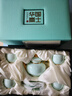 華光國(guó)瓷 華青瓷骨瓷茶具套裝 茶咖兩用茶杯咖啡杯 千峰翠色系列茶具 9頭 茶具 曬單實(shí)拍圖