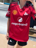 Adidas阿迪達斯 曼聯(lián)球衣 2025秋男舒適透氣運動(dòng)休閑短袖比賽服 JI7428 XS 曬單實(shí)拍圖