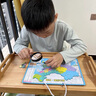 JCZS中國地圖拼圖初中生專用磁力世界地理兒童2025新版3d立體超大初二 【中號磁力中國+世界】 290*205m 曬單實(shí)拍圖